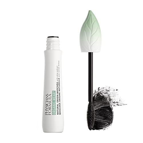 Organic Mascara By Physicians Formula Organic Wear All Natural Origin Mascara, Organic Makeup, Black, Dermatologist Test