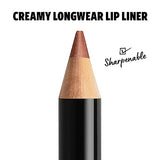 NYX PROFESSIONAL MAKEUP Slim Lip Pencil, Long-Lasting Creamy Lip Liner - Peakaboo Neutral