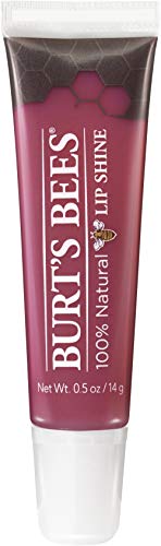 Burt's Bees Lip Gloss, Lip Shine for Women, 100% Natural Makeup, Pucker