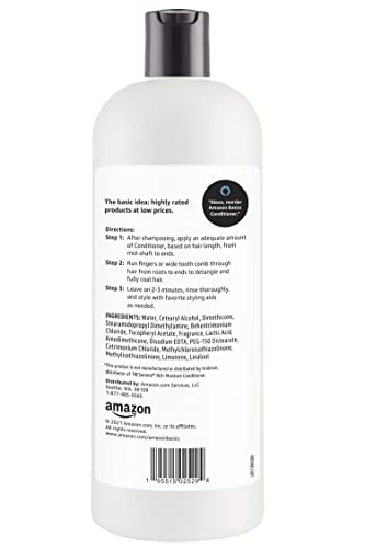 Amazon Basics Moisture Rich Conditioner, 28 Fluid Ounce