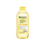 Garnier SkinActive Micellar Water with Vitamin C, Facial Cleanser & Makeup Remover, 13.5 Fl Oz (400mL), 1 Count (Packaging May Vary)