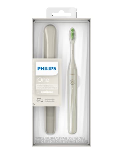 PHILIPS One by Sonicare Battery Toothbrush, Mango Yellow, HY1100/02