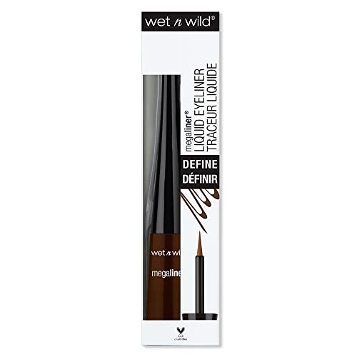 wet n wild MegaLiner Liquid Eyeliner Brown Dark Brown