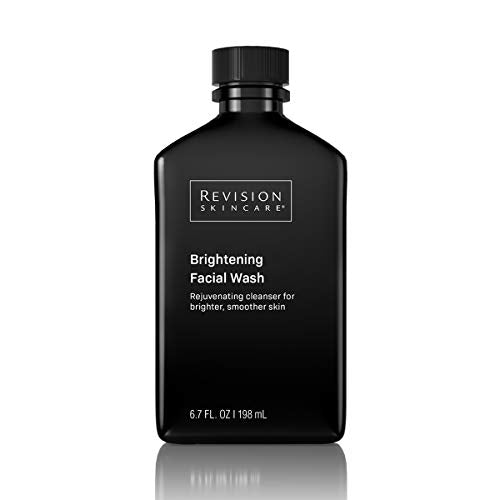 Revision Skincare Brightening Facial Wash, Brightens skin with radiant-boosting Vitamin C, Exfoliates dead surface cells for softer, smoother skin, Combines with Vitamin E, 6.7 Fl Oz