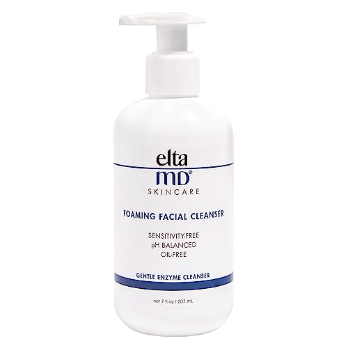 EltaMD Foaming Facial Cleanser, Foaming Face Wash for Oily Skin, Gently Cleanses and Helps Remove Oil and Dead Skin Cells, Daily Face Wash for Morning and Night Use, For All Skin Types, 7 oz Pump