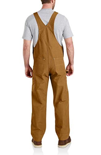 Carhartt MensRelaxed Fit Duck Bib Overall Carhartt Brown,L30-W46