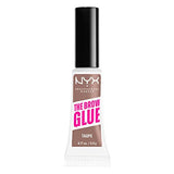 NYX PROFESSIONAL MAKEUP The Brow Glue, Extreme Hold Tinted Eyebrow Gel - Medium Brown