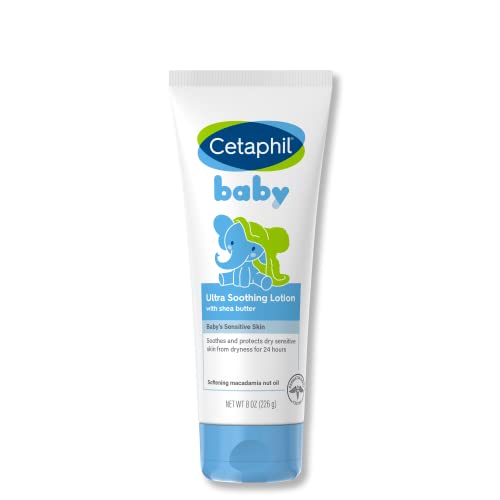 Cetaphil Baby Ultra Soothing Lotion with Shea Butter, Moisturize and Soothe Dry Skin,8 oz