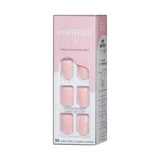 KISS imPRESS Color Press-On Nails Polish-Free Manicure Set, ‘Serendipity’, 30 Chip-Proof, Smudge-Proof Fake Nails