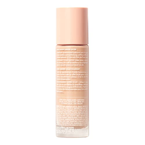 e.l.f. Halo Glow Liquid Filter, Complexion Booster For A Glowing, Soft-Focus Look, Infused With Hyaluronic Acid, Vegan & Cruelty-Free, 5 Medium/Tan