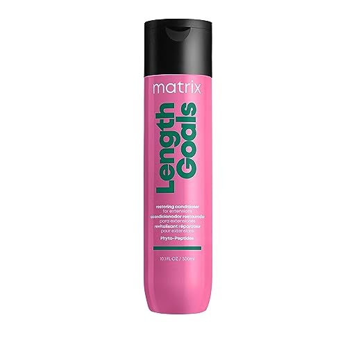 Matrix Length Goals Conditioner For Extensions | Softens & Nourishes Hair | Paraben Free | Detangling |For Hair Extensions & Wigs | Salon Conditioner | Packaging May Vary | 10 Fl. Oz.