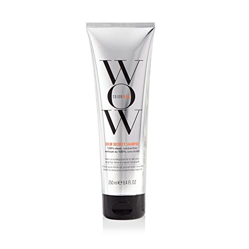 COLOR WOW Color Security Shampoo - Sulfate Free & Residue-Free Formula | Healthy Looking Hair & Scalp