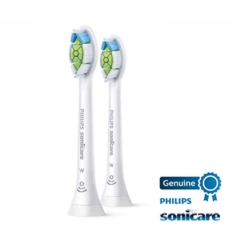 Philips Sonicare Genuine W DiamondClean Toothbrush Heads, 2 Brush Heads, Black, HX6062/95