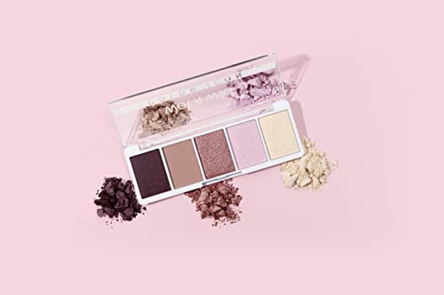 wet n wild Color Icon Eyeshadow Makeup 5 Pan Palette, Purple Petalette, Matte, Shimmer, Metallic, Long Wearing, Rich Buttery Pigment, Cruelty Free