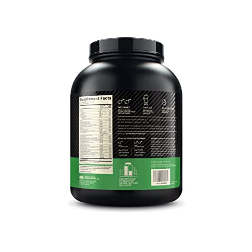 Optimum Nutrition Serious Mass Weight Gainer Protein Powder, Vitamin C, Zinc and Vitamin D for Immune Support, Chocolate, 12 Pound (Packaging May Vary)