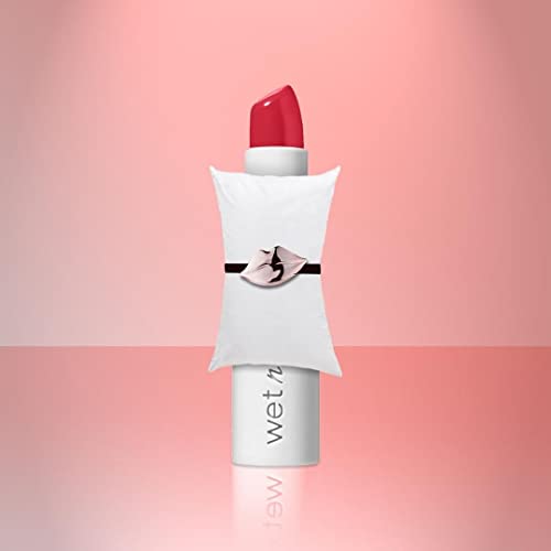 wet n wild Lipstick Mega Last High-Shine Lipstick Lip Color Makeup, Bright Pink Pinky Ring