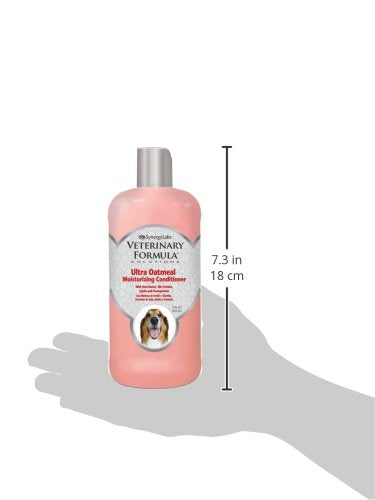 Veterinary Formula Solutions Ultra Oatmeal Moisturizing Conditioner for Dogs, 17 oz – with Colloidal Oatmeal and Jojoba – Leaves Coat Soft, Shiny, Hydrated, Strong – Long-Lasting Fragrance (FG01250)