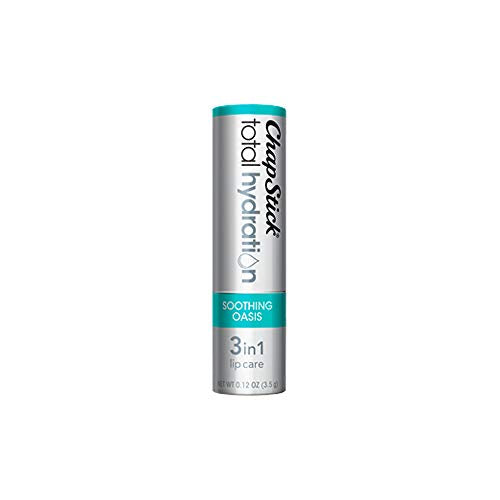 ChapStick Total Hydration Coconut Lip Balm Tube, Hydrating Coconut ChapStick for Lip Care - 0.12 Oz