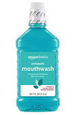 Amazon Basics Antiseptic Mouthwash, Blue Mint, 1.5 Liters, 50.7 Fluid Ounces, 1-Pack (Previously Solimo)