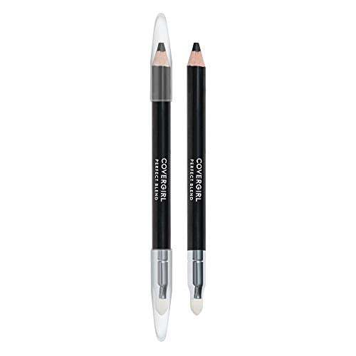 COVERGIRL Perfect Blend Eyeliner Pencil, 110 Black Brown, 0.03 Fl Oz, 2 Count