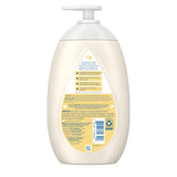 Johnsons Skin Nourish Moisturizing Baby Lotion for Dry Skin with Shea & Cocoa Butter Scents, Gentle & Lightweight Body Lotion for The Whole Family, Hypoallergenic, Dye-Free, 16.9 fl. oz