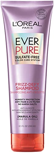 L'Oreal Paris EverPure Frizz Defy Shampoo and Conditioner Kit for Color-Treated Hair, 8.5 Ounce Each (Set of 2)