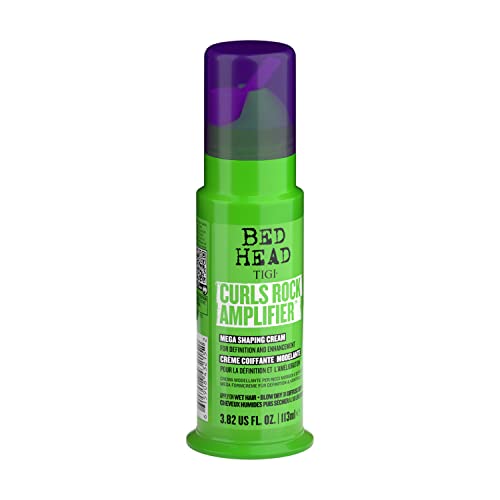 TIGI Bed Head Curls Rock Amplifier Curly Hair Cream for Defined Curls 3.82 fl oz