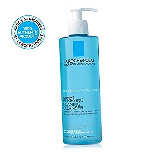 La Roche-Posay Toleriane Purifying Foaming Facial Cleanser, Face Wash for Oily Skin and Normal Skin with Niacinamide, Won’t Dry Out Skin, Soap Free, Fragrance Free