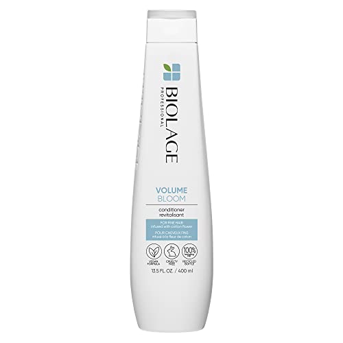 Biolage Volume Bloom Conditioner | Volumizing Conditioner | Weightless Moisture For Long-Lasting Voluminous Hair | For Fine Hair | Paraben & Silicone-Free | Vegan  | Cruelty Free | 13.5 Fl. Oz