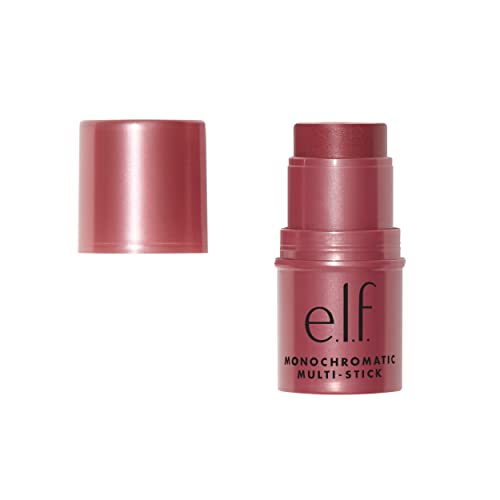 e.l.f. Monochromatic Multi Stick, Luxuriously Creamy & Blendable Color, For Eyes, Lips & Cheeks, Glowing Mango, 0.155 Oz (4.4g)