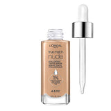 L’Oréal Paris True Match Nude Hyaluronic Tinted Serum Foundation with 1% Hyaluronic acid, Very Light 0.5-2, 1 fl. oz.