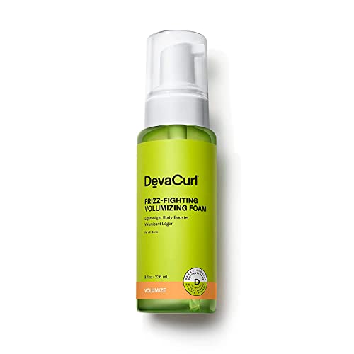 DevaCurl Frizz-Fighting Volumizing Foam Lightweight Body Booster, Superfruits, 8 fl. oz.