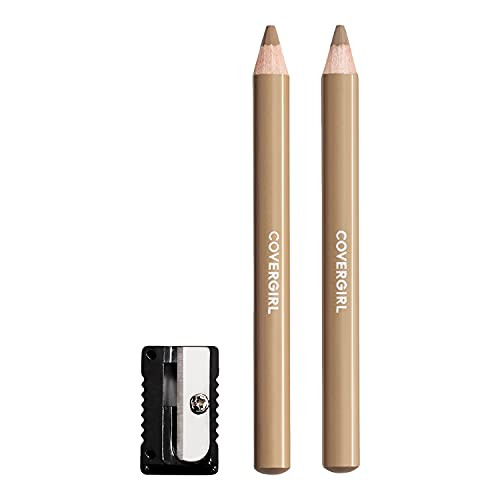 COVERGIRL Easy Breezy Brow Fill + Define Pencil, Soft Blonde 0.06 Oz  (packaging may vary)