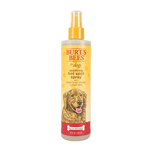 Burts Bees Hot Spot Spray - Grooming Supplies - Apple Cider Vinegar Spray, Hot Spot Treatment for Dogs