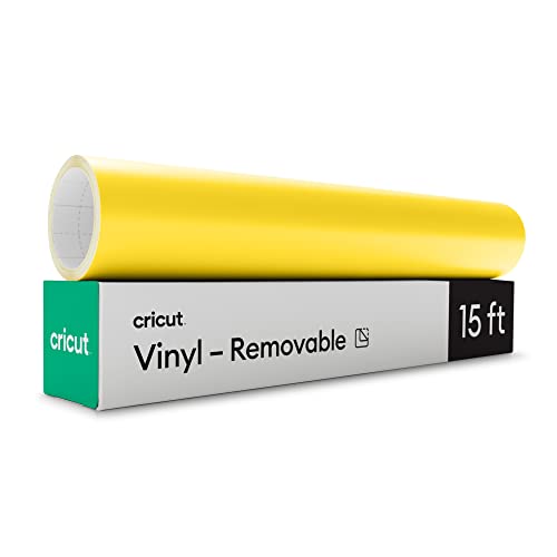 Cricut Premium Vinyl Removable for All Cricut Cutting Machines, No Residue Vinyl for DIY Crafts, Wall Decals, Stickers, In-House Decor and More, Lipstick