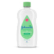 Johnsons Baby Oil, Mineral Oil Enriched with Aloe Vera and Vitamin E, 20 fl. oz