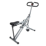 Sunny Health & Fitness Squat Assist Row-N-Ride™ Trainer for Glutes Workout with Online Training Video