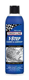 Finish Line 1-Step Bicycle Chain Cleaner & Lubricant 4oz Squeeze Bottle