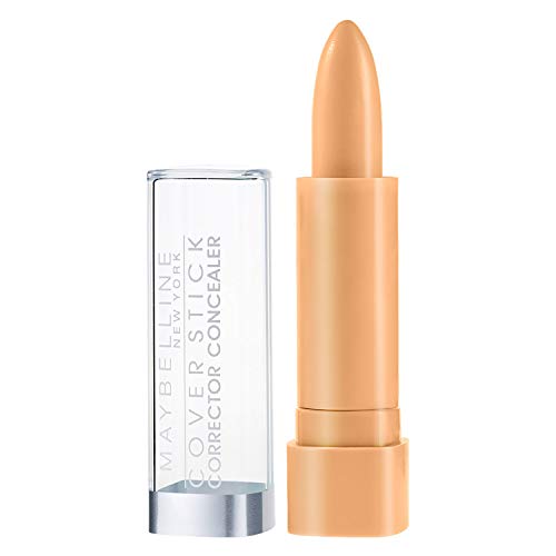 Maybelline New York Cover Stick Corrector Concealer, Yellow Corrects Dark Circles, 0.16 oz.