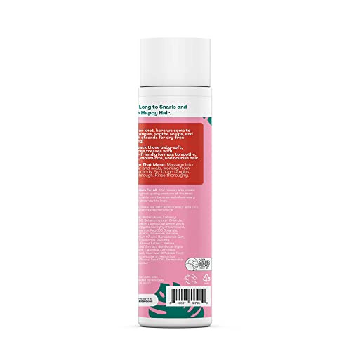 Hello Bello Kid’s Conditioner - Hypoallergenic, pH-Balanced & Dermatologist-Tested - Thoughtful Ingredients - Watermelon, 10 Fl Oz (1 Pack)