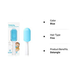 Frida Baby Fine or Straight Hair Detangling Kids Brush, Detangles Knots Without Tears or Breakage, Comb Teeth and Bristle Design