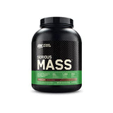 Optimum Nutrition Serious Mass Weight Gainer Protein Powder, Vitamin C, Zinc and Vitamin D for Immune Support, Chocolate, 12 Pound (Packaging May Vary)