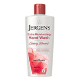 Jergens Extra Moisturizing Hand Soap, Liquid Hand Soap Refill Cherry Almond Scent, Hand Wash For Dry Hands, 16 Ounces