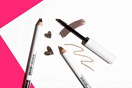 Eyebrow Pencil By Wet n Wild Brow-Sessive Brow Makeup Pencil Liner Blending Brush, Precise, Fine Tip, Shapes, Defines, Fills, Medium Brown