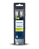 Philips Sonicare Genuine W DiamondClean Toothbrush Heads, 2 Brush Heads, Black, HX6062/95