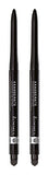 Rimmel London exaggerate auto waterproof eye definer in blackest black, 2 Count