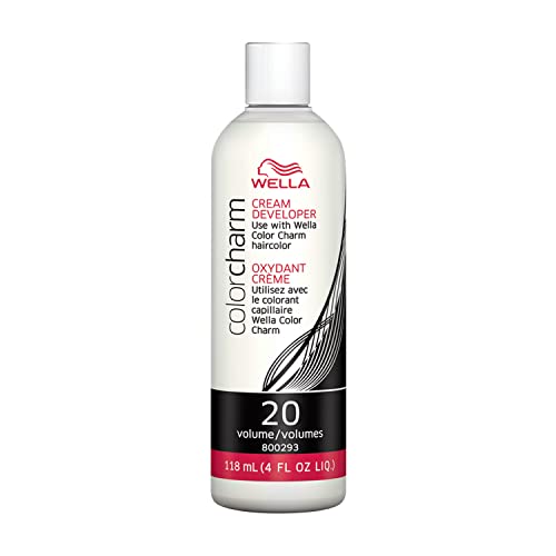 WELLA Color Charm 10 Vol Cream Developer, for Optimal Gray Blending and Rich, Multi-Dimensional End Results, 7.8oz