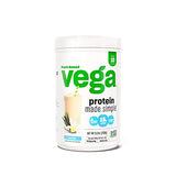 Vega Protein Made Simple, Dark Chocolate - Stevia Free Vegan Protein Powder, Plant Based, Healthy, Gluten Free, Pea Protein for Women and Men, 9.6 oz (Packaging May Vary)