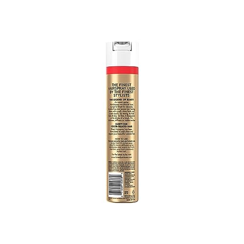 L'Oreal Paris Hair Care Elnett Satin Extra Strong Hold Hairspray - Unscented, Long Lasting + Humidity Resistant, Hair Styling Spray, 11 oz, (Pack of 2)