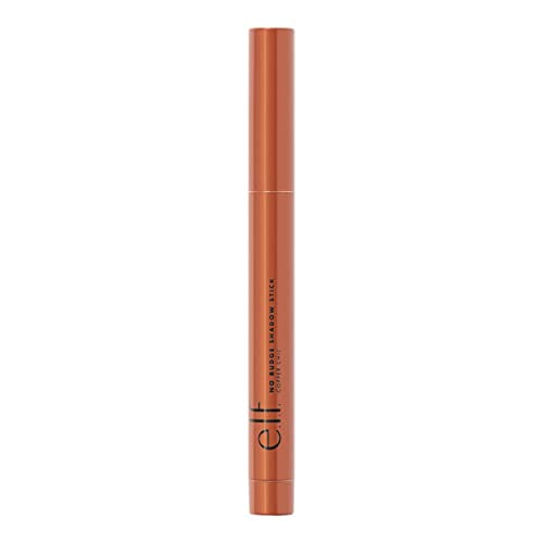 e.l.f. No Budge Shadow Stick, Longwear, Smudge-Proof Metallic Eyeshadow, Copper Chic, 0.056 Oz (1.6g)